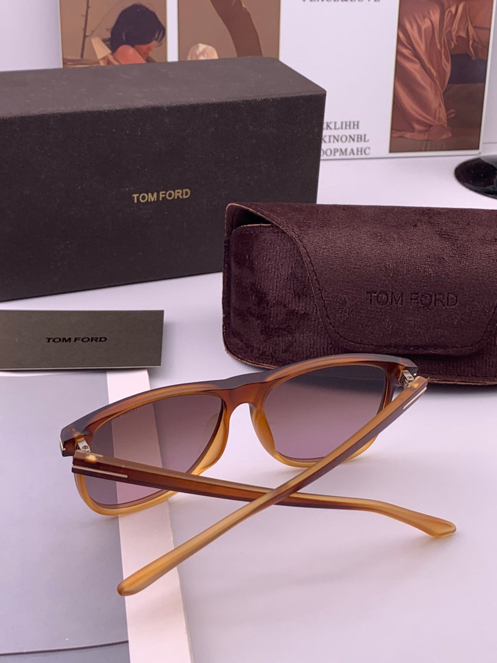 Tom Ford TF6220 Polarized Fashion Red Lens Sunglasses for Men & Women - detail image 7