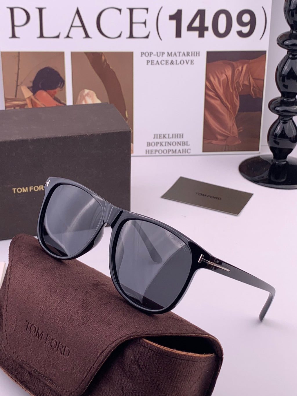 Tom Ford TF6220 Polarized Fashion Gray Lens Sunglasses for Men & Women - detail image 2