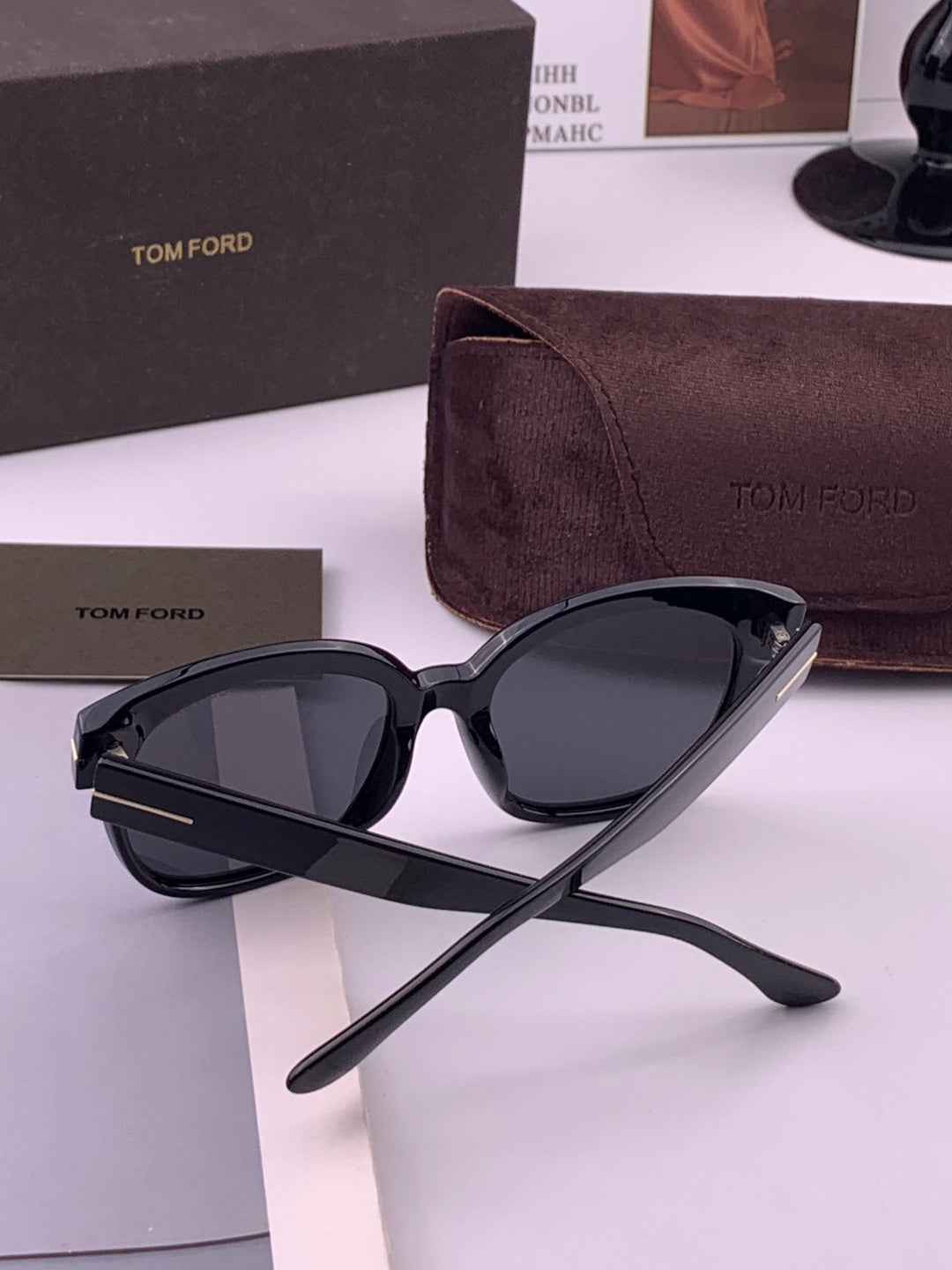 Tom Ford TF1220 Polarized Fashion Black Lens Sunglasses for Men & Women - detail image 7