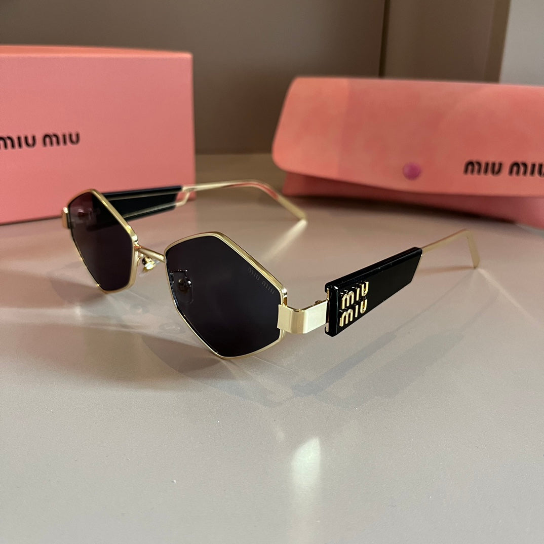Miu Miu Square Brown Lens Sunglasses for Men & Women - 416223 - detail image 3