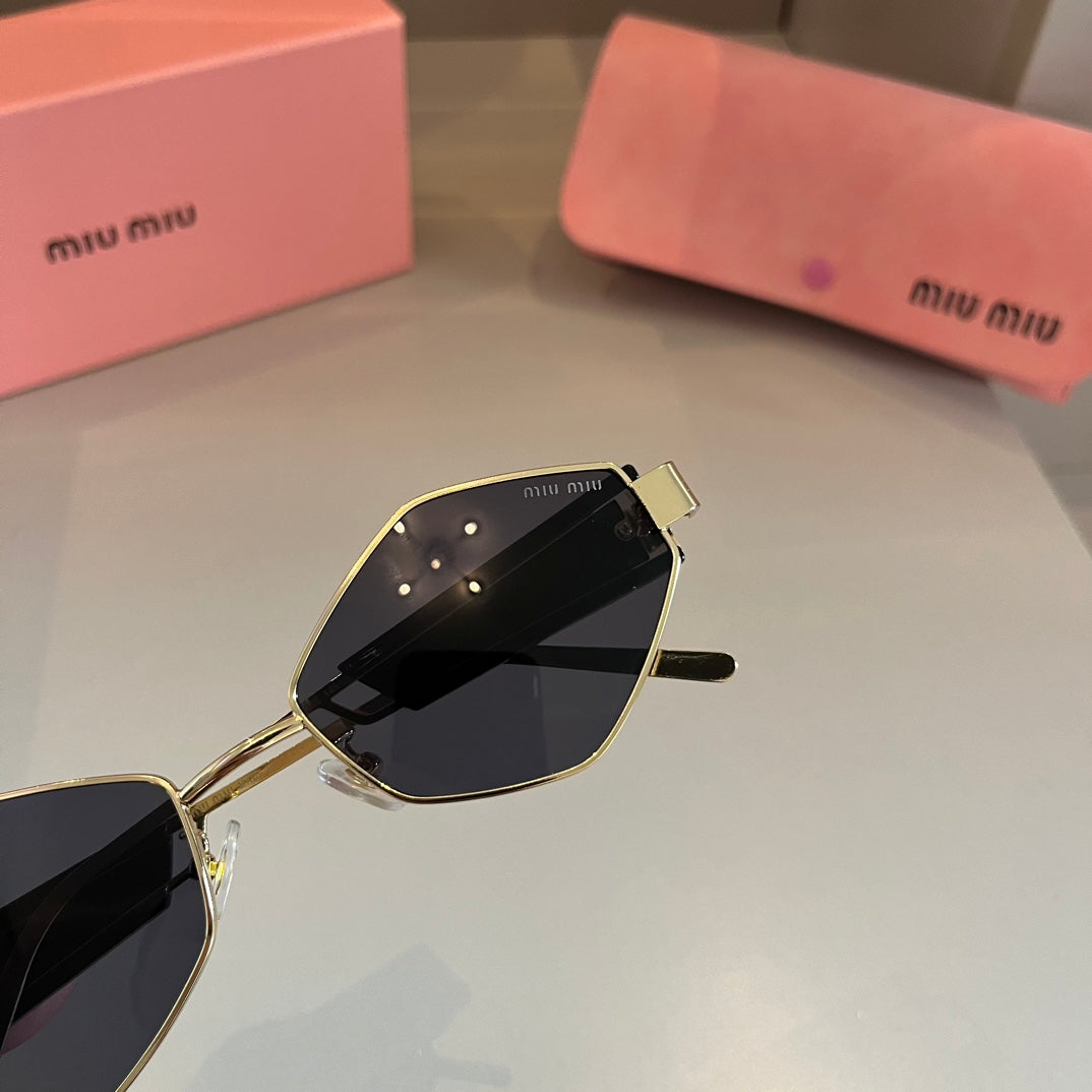 Miu Miu Square Brown Lens Sunglasses for Men & Women - 416223 - detail image 6