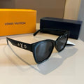 Louis Vuitton Metal Fashion Gold Lens Sunglasses for Men & Women - 414926