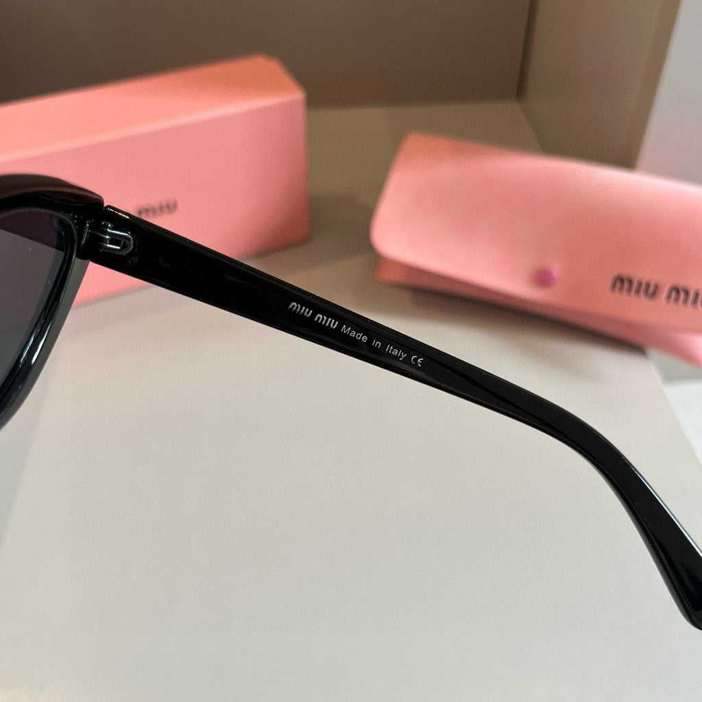 Miu Miu Cat-Eye Silver Lens Sunglasses for Men & Women - 416221 - detail image 7