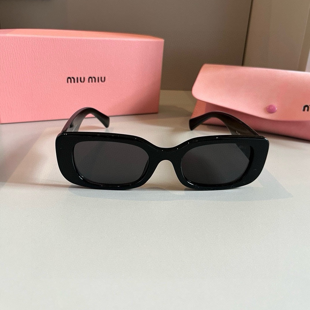 Miu Miu Cat-Eye Silver Lens Sunglasses for Men & Women - 416221 - detail image 6