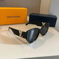 Louis Vuitton Fashion Gold Lens Sunglasses for Men & Women - 414927