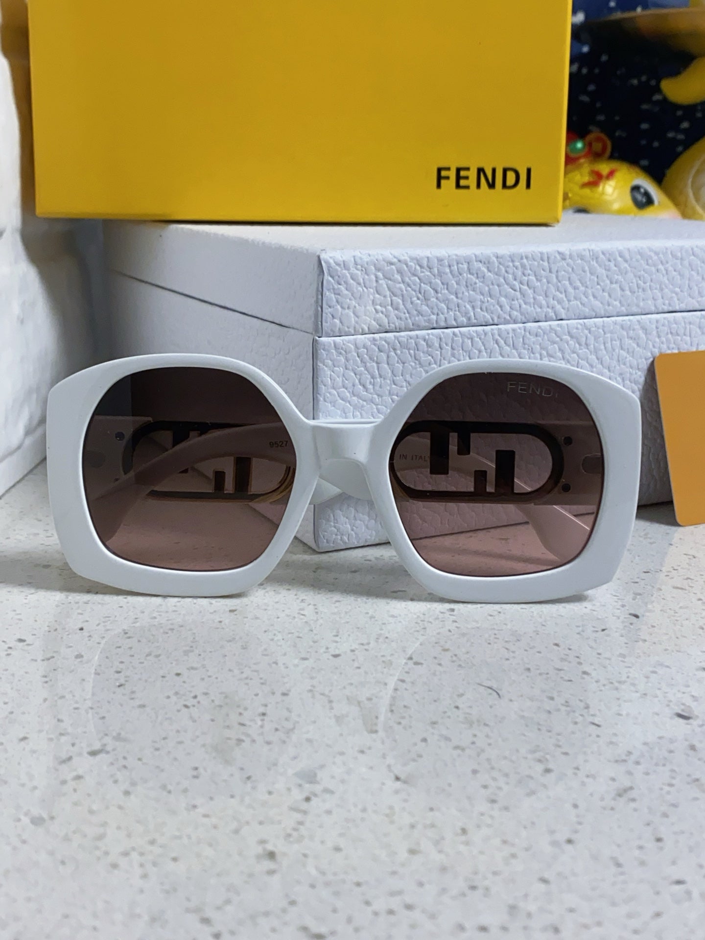 Fendi Metal Fashion Silver Lens Sunglasses for Men & Women - 372461 - detail image 8