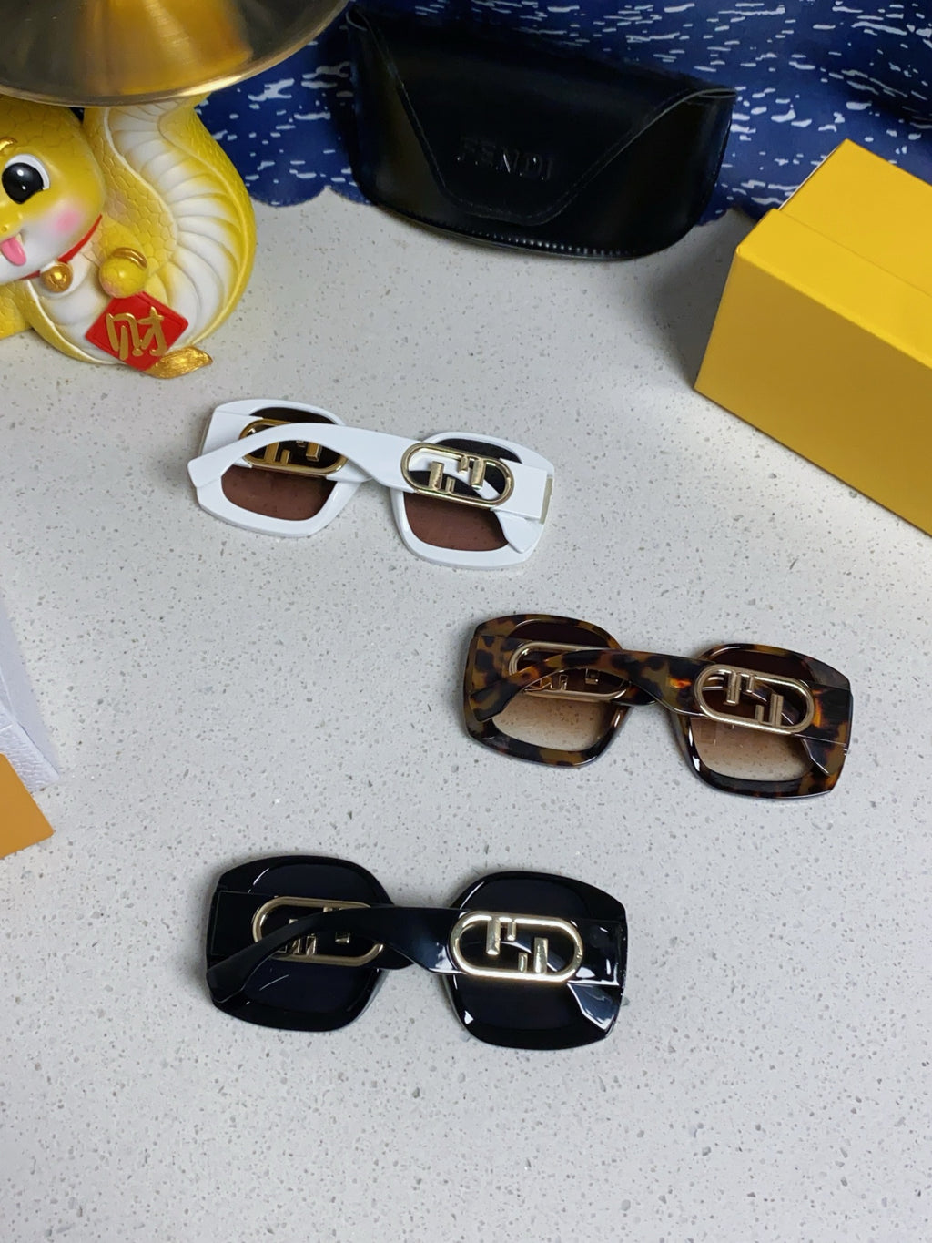 Fendi Metal Fashion Brown Lens Sunglasses for Men & Women - 372462 - detail image 10