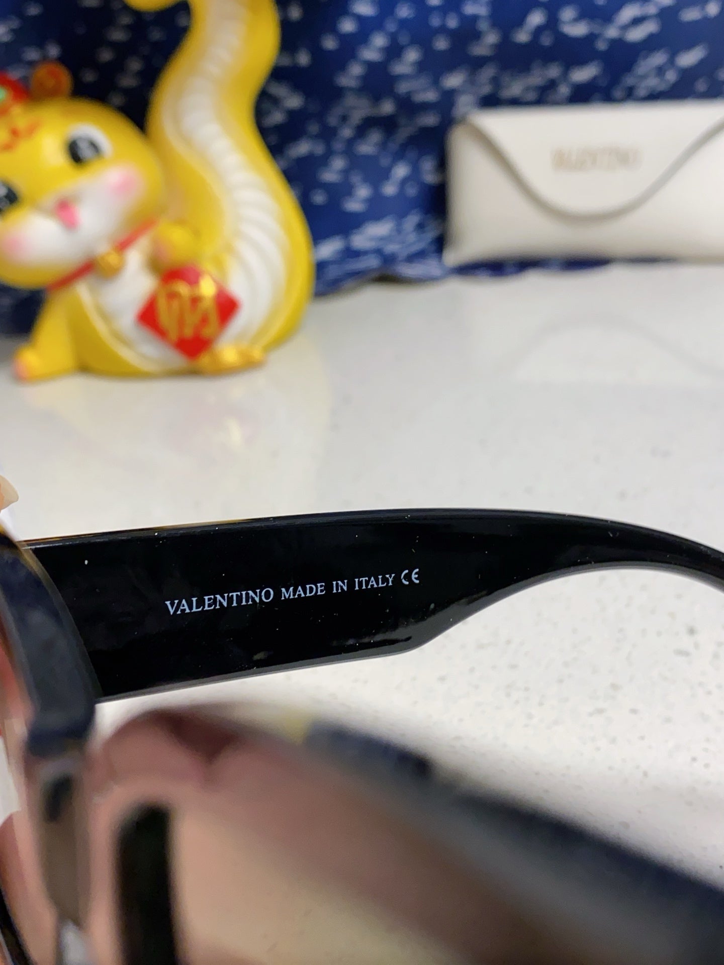Valentino Square Silver Lens Sunglasses for Men & Women - detail image 7