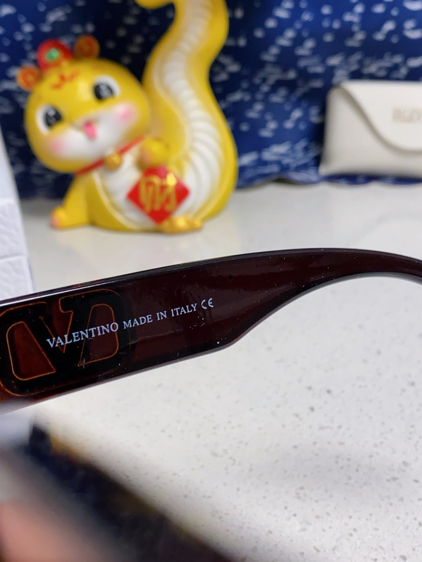 Valentino Square Brown Lens Sunglasses for Men & Women - detail image 7
