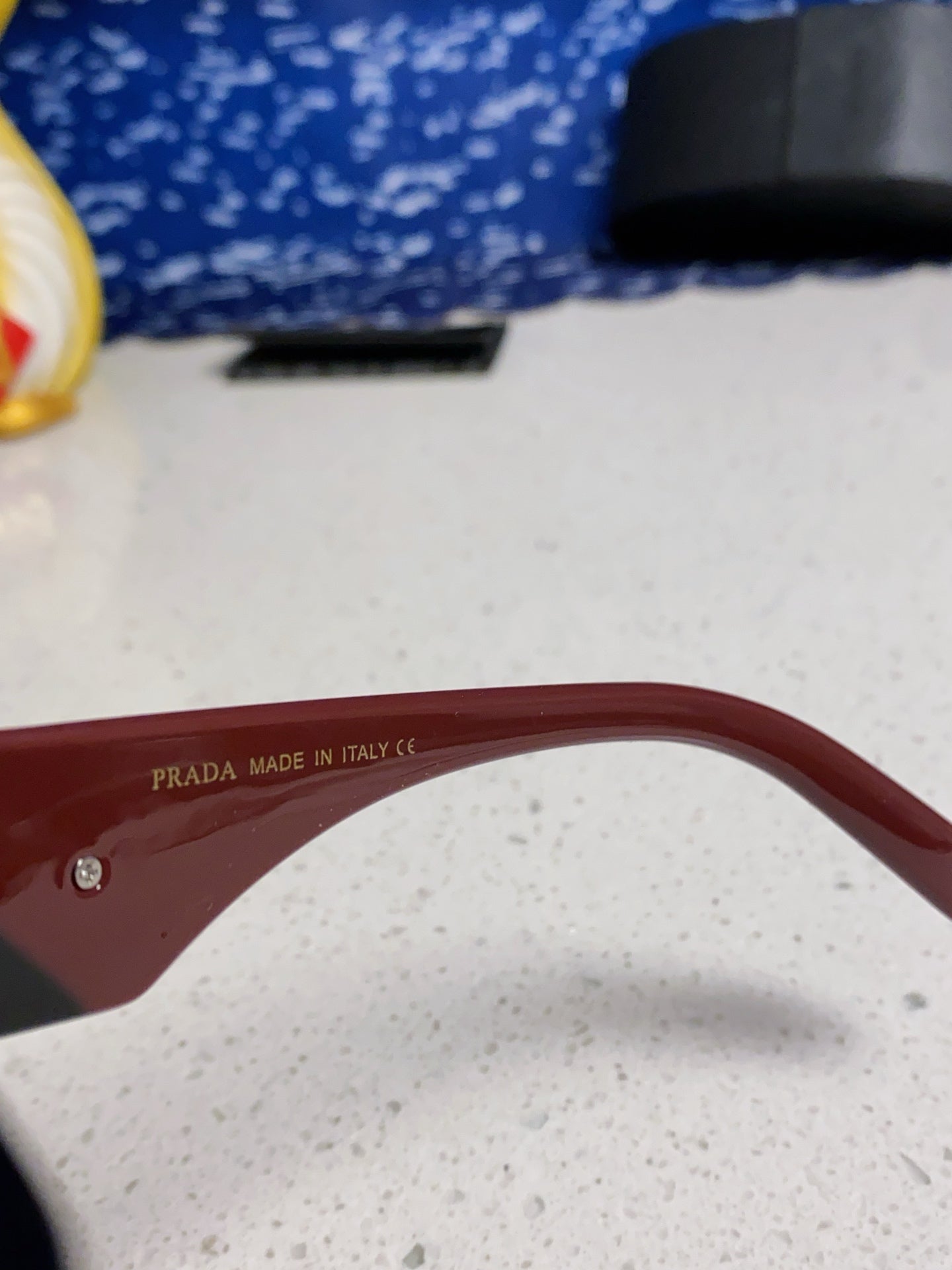 Prada Square Silver Lens Sunglasses for Men & Women - 372076 - detail image 7