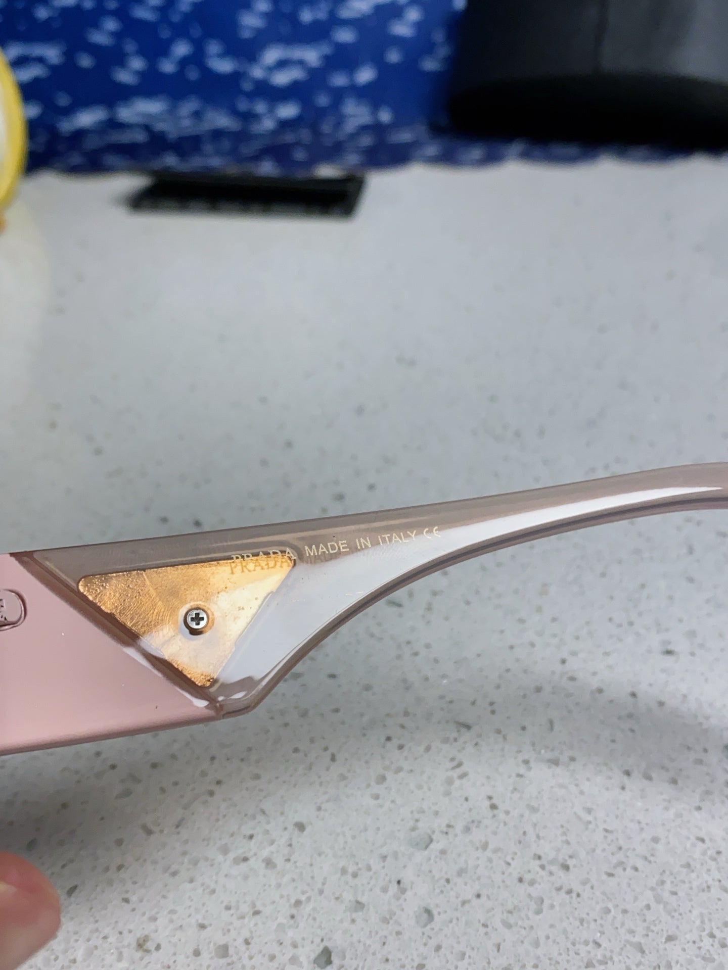 Prada Square Silver Lens Sunglasses for Men & Women - 934938 - detail image 7