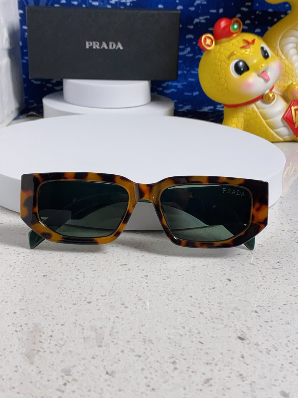Prada Square Silver Lens Sunglasses for Men & Women - 372079 - detail image 8