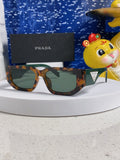 Prada Square Silver Lens Sunglasses for Men & Women - 372079