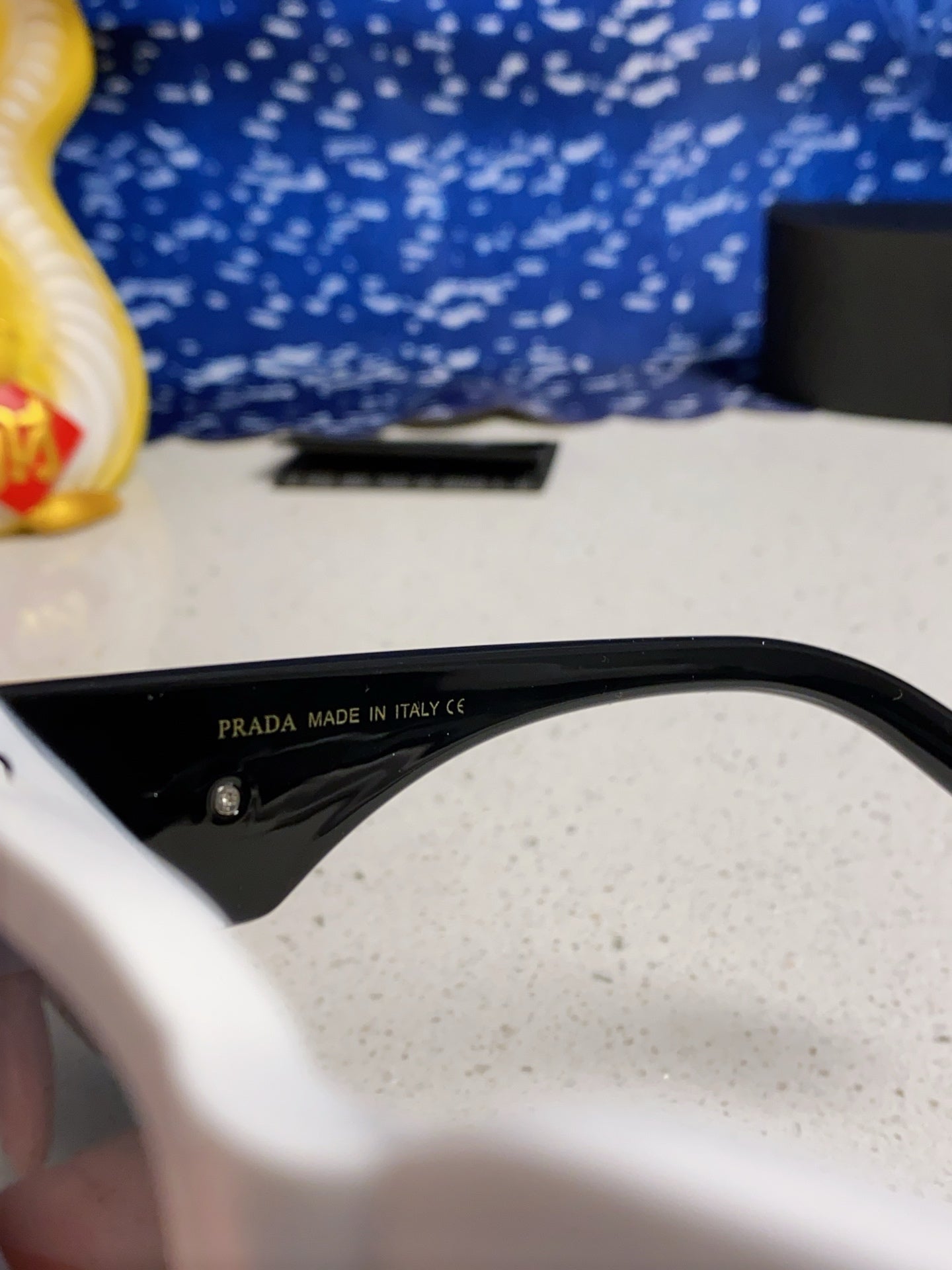 Prada Square Silver Lens Sunglasses for Men & Women - 372080 - detail image 7