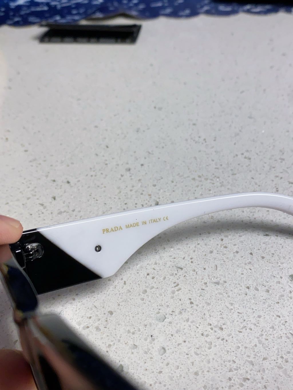 Prada Square Silver Lens Sunglasses for Men & Women - 372081 - detail image 7