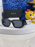 Prada Square Silver Lens Sunglasses for Men & Women - 372081