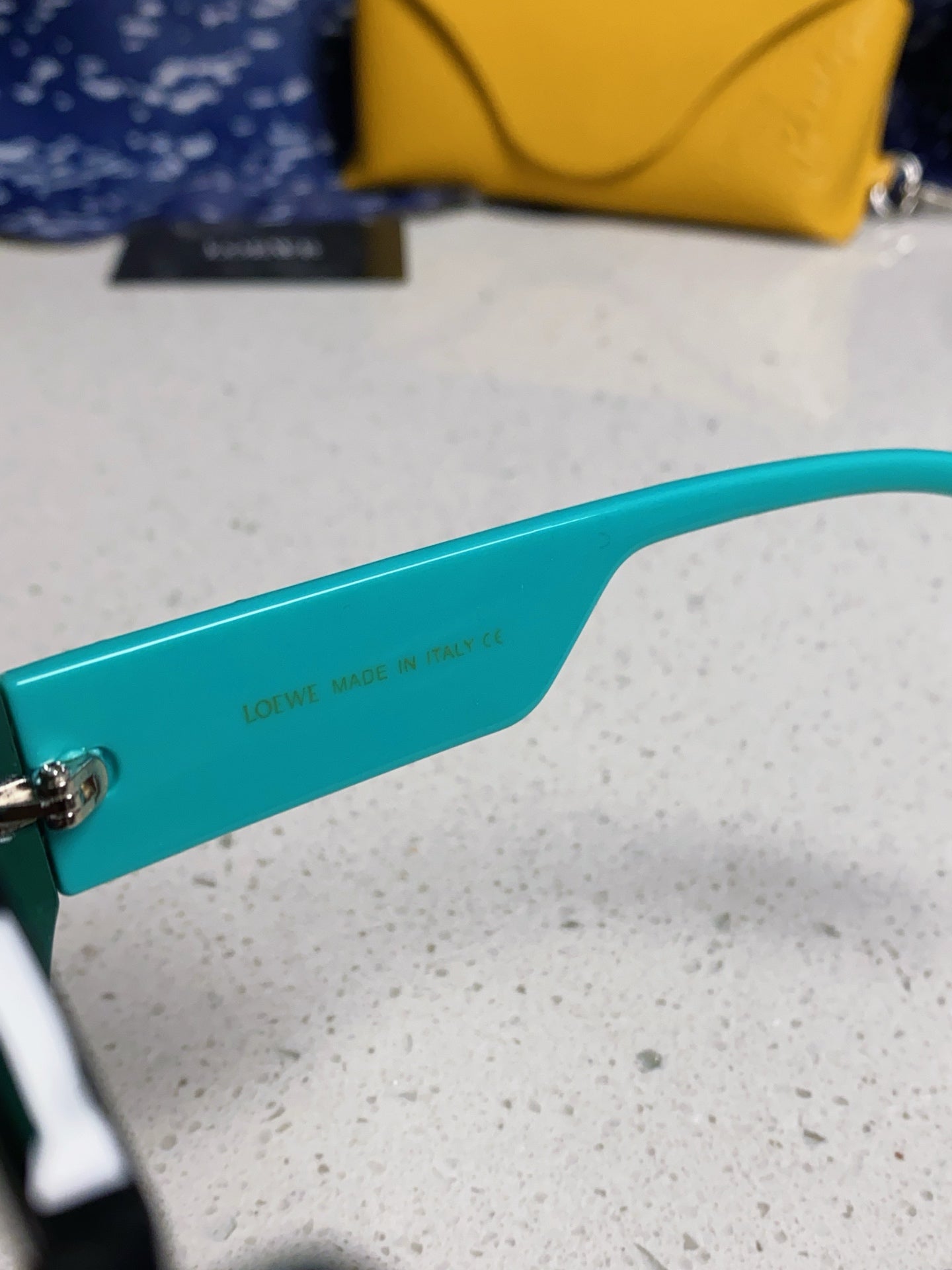 Loewe Square Silver Lens Sunglasses for Women - detail image 7