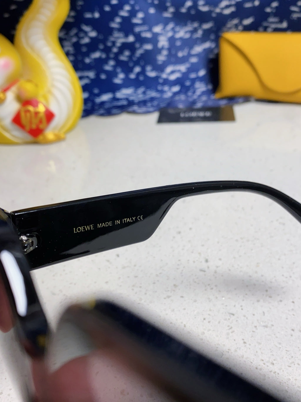 Loewe Square Gray Lens Sunglasses for Women - detail image 7