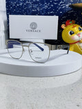 Versace Metal Fashion Silver Lens Sunglasses for Men & Women - 372533