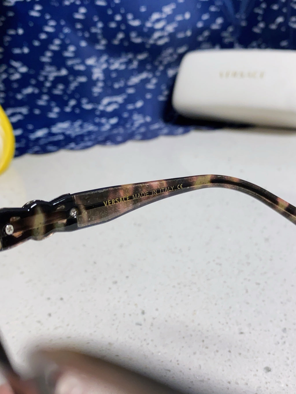 Versace Metal Fashion Silver Lens Sunglasses for Men & Women - 372534 - detail image 7