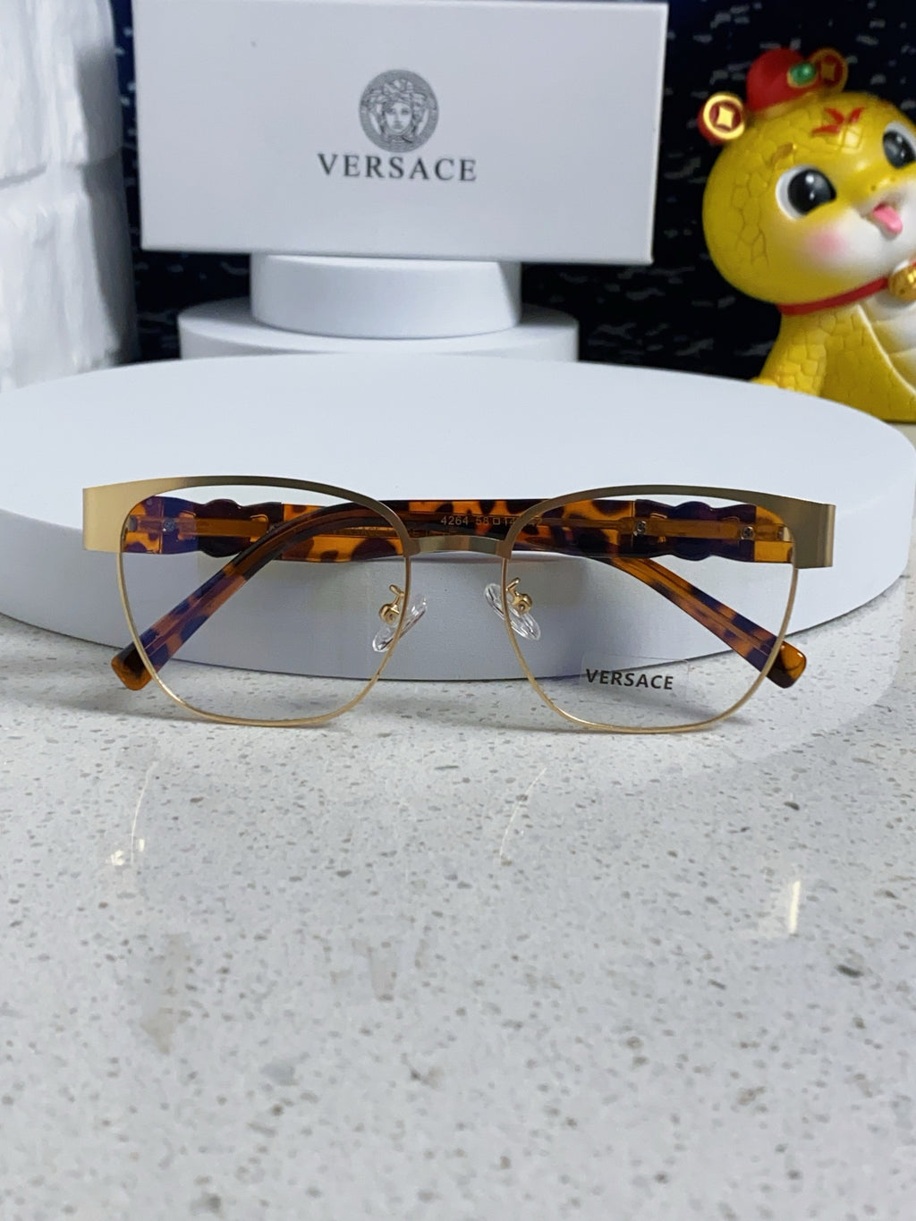 Versace Metal Fashion Silver Lens Sunglasses for Men & Women - 372535 - detail image 8