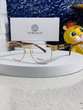 Versace Metal Fashion Silver Lens Sunglasses for Men & Women - 372535