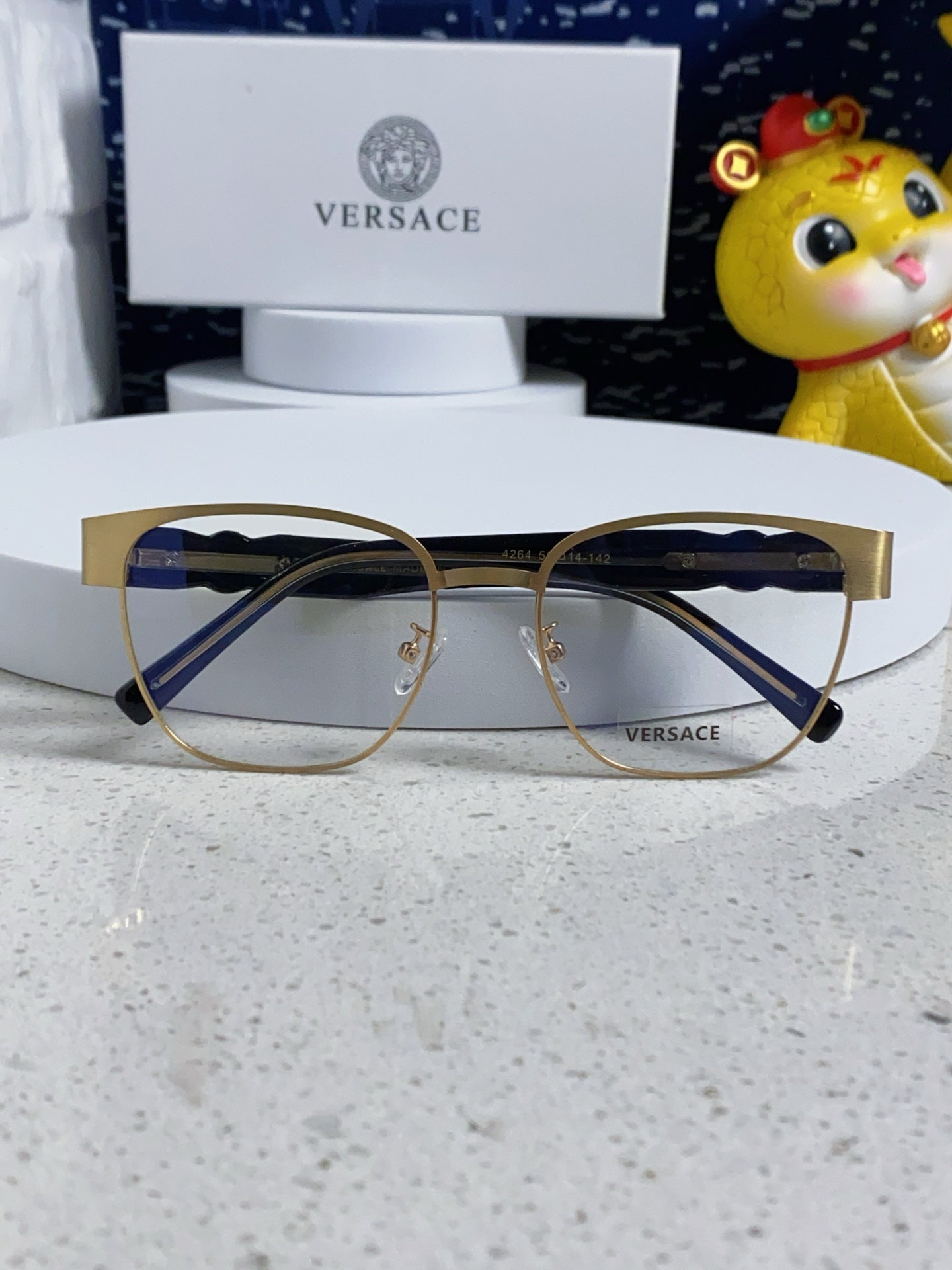 Versace Metal Fashion Silver Lens Sunglasses for Men & Women - 372536 - detail image 8
