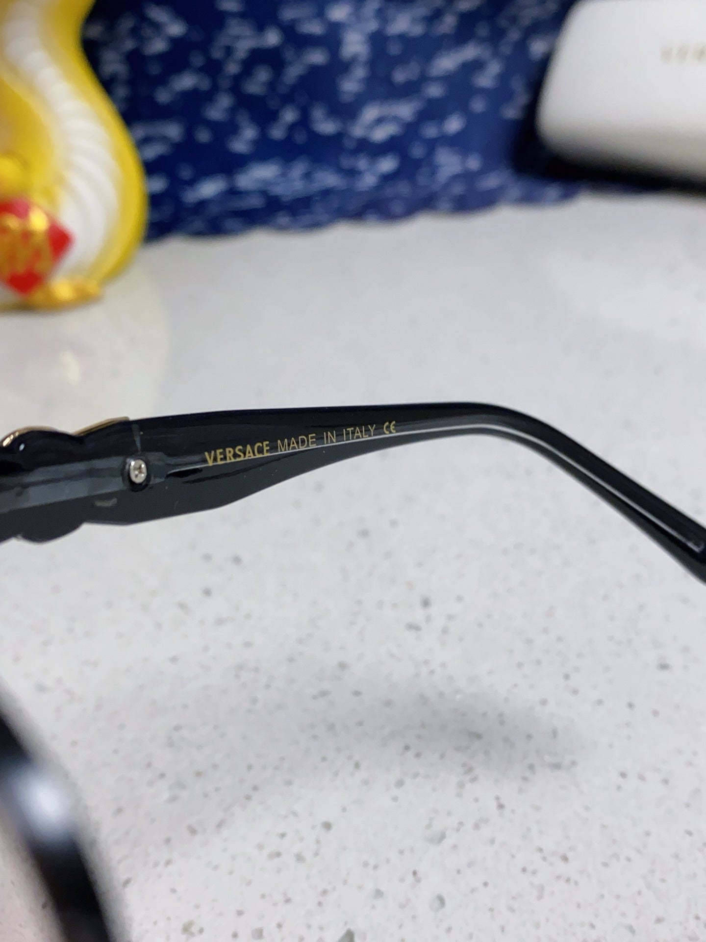Versace Metal Fashion Silver Lens Sunglasses for Men & Women - detail image 7