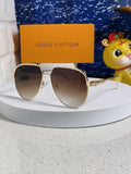 Louis Vuitton Aviator Brown Lens Sunglasses for Women