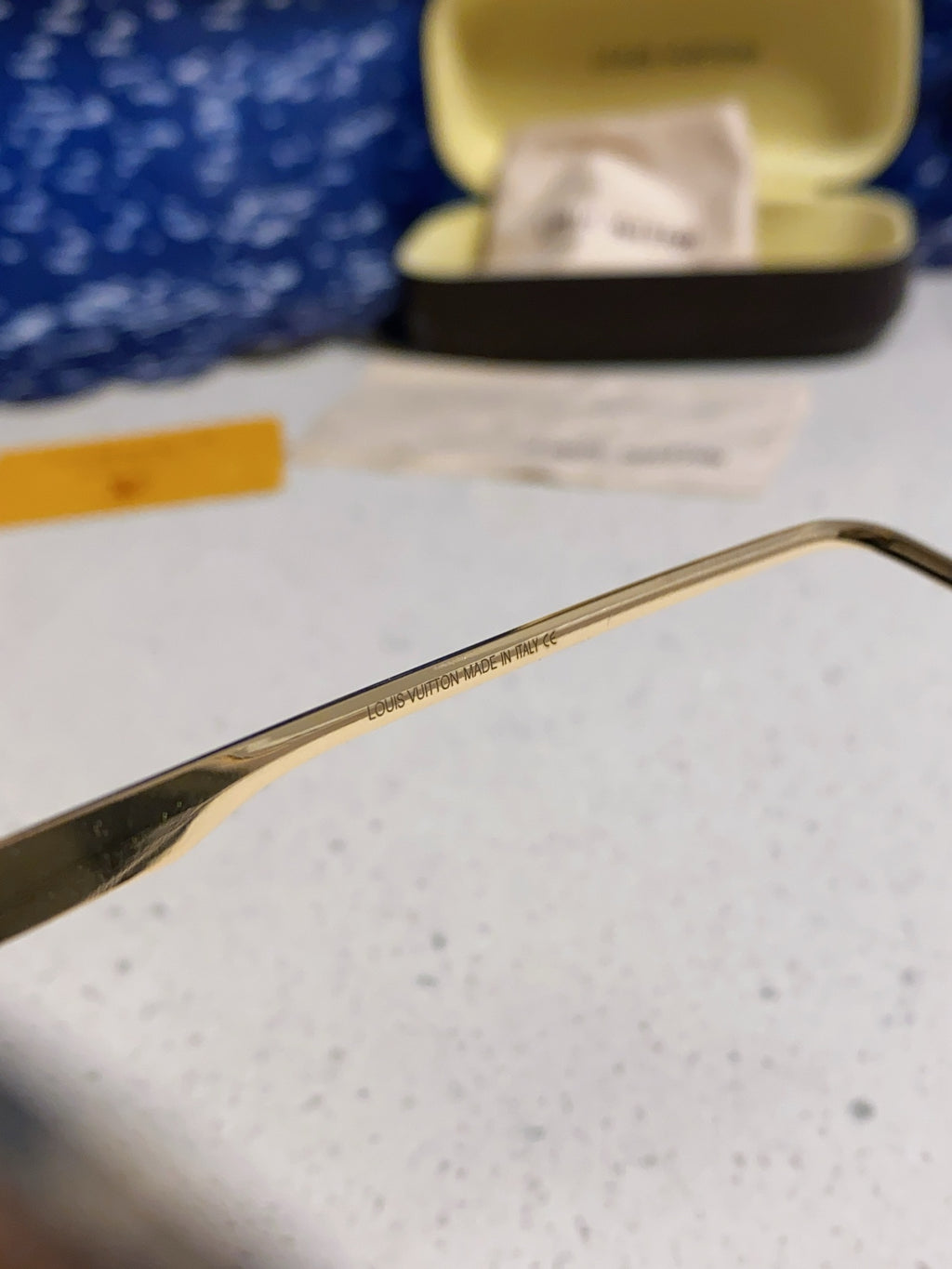 Louis Vuitton Aviator Brown Lens Sunglasses for Women - detail image 7