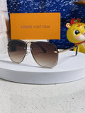 Louis Vuitton Metal Aviator Red Lens Sunglasses for Men & Women - 381884