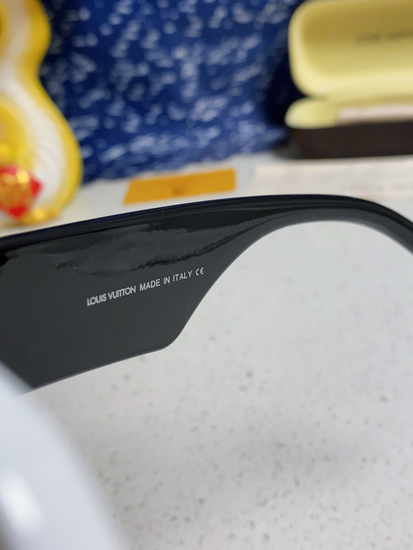 Louis Vuitton Square Blue Lens Sunglasses for Women - 381875 - detail image 7