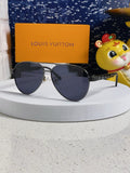 Louis Vuitton Metal Aviator Silver Lens Sunglasses for Men & Women - 381782