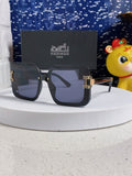 Hermès Square Gold Lens Sunglasses for Men & Women