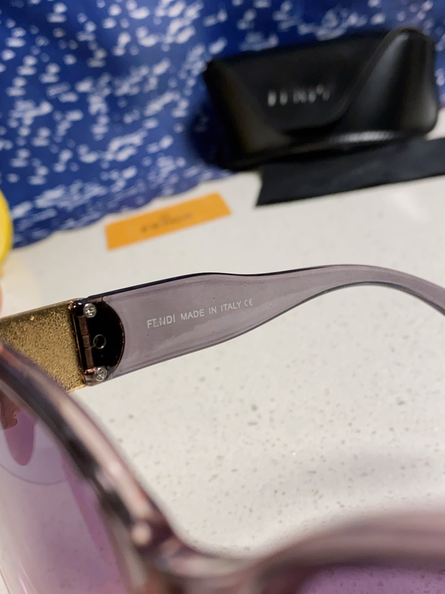 Fendi Polarized Cat-Eye Silver Lens Sunglasses for Men & Women - 416312 - detail image 8