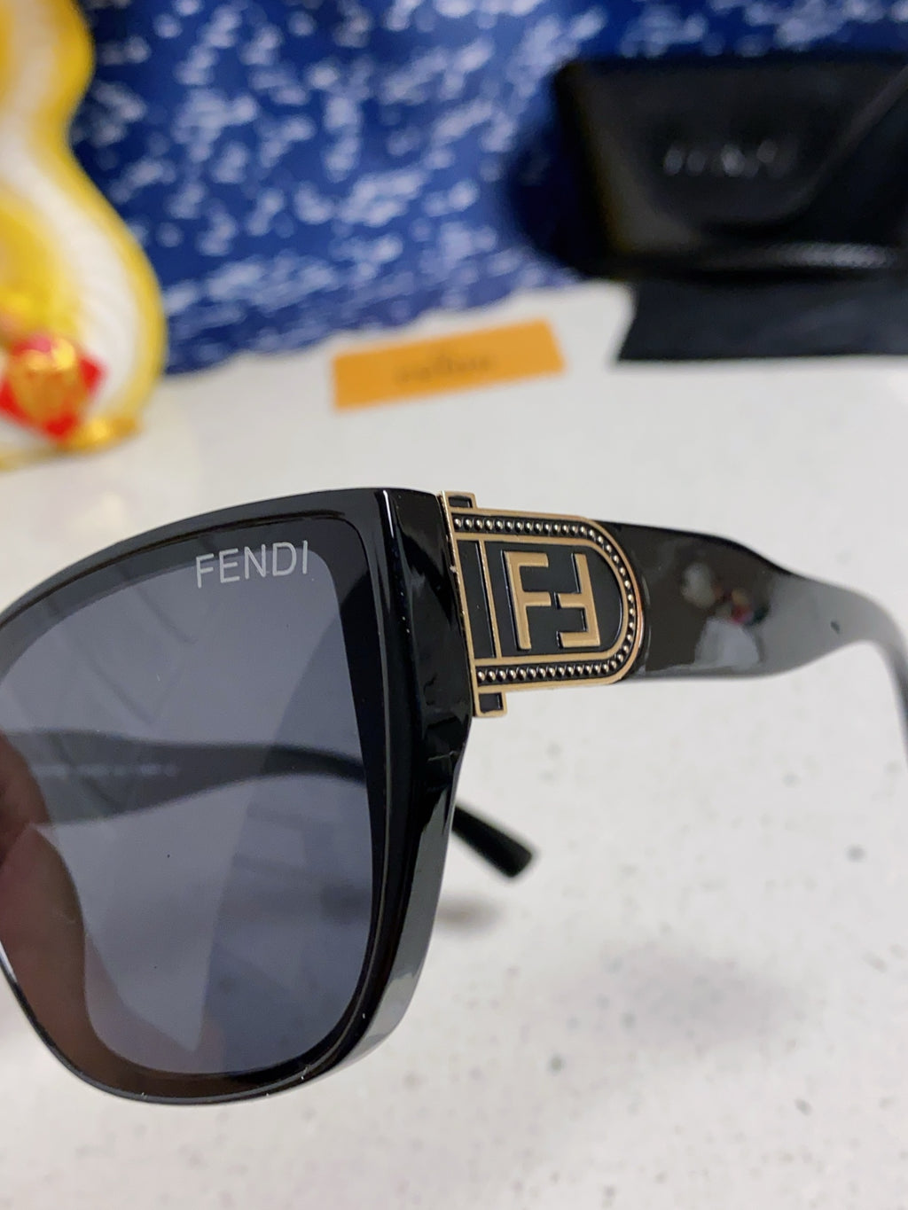 Fendi Polarized Cat-Eye Silver Lens Sunglasses for Men & Women - 416318 - detail image 7