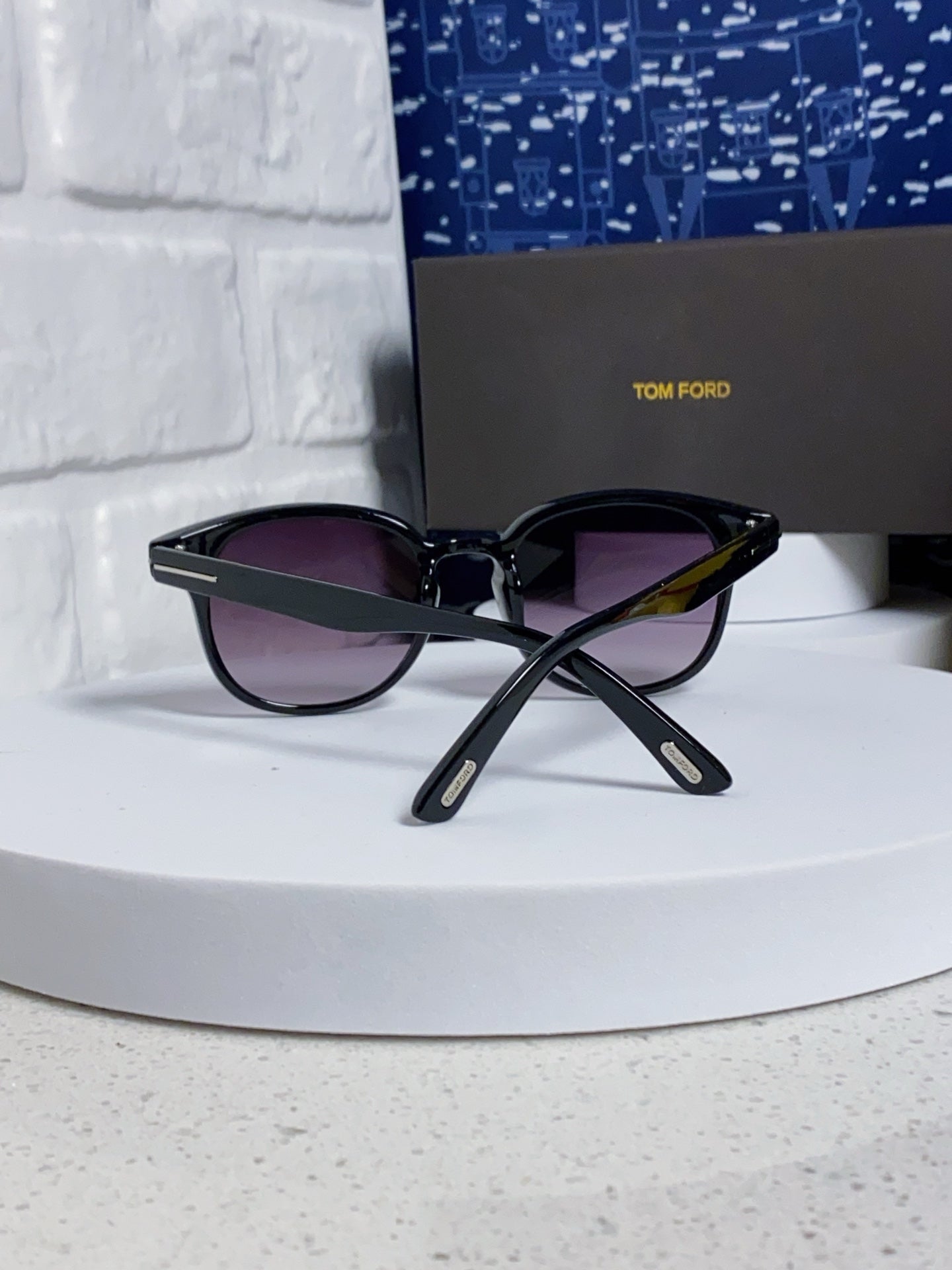 Tom Ford Square Silver Lens Sunglasses for Men & Women - detail image 3