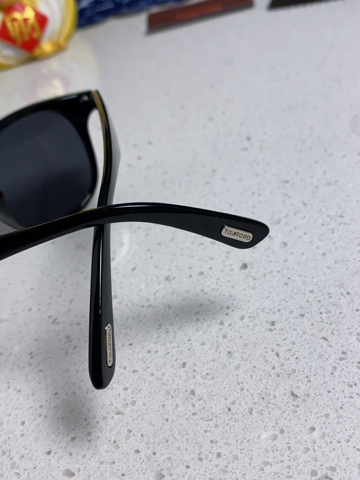 Tom Ford Square Blue Lens Sunglasses for Men & Women - detail image 7