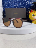 Tom Ford Square Brown Lens Sunglasses for Men & Women