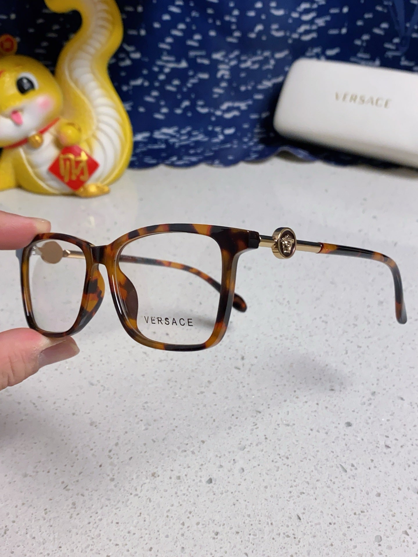 Versace Square Silver Lens Sunglasses for Men & Women - 449888 - detail image 6
