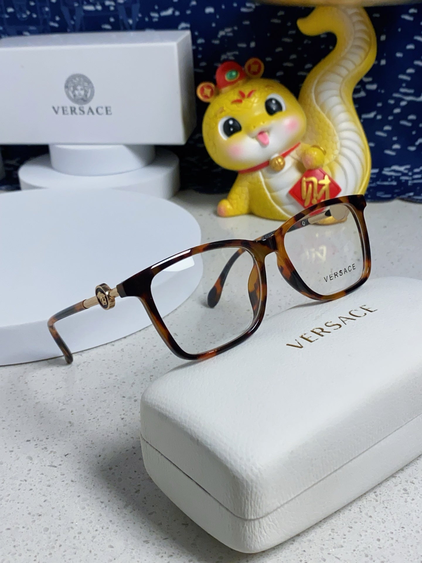 Versace Square Silver Lens Sunglasses for Men & Women - 449888 - detail image 10