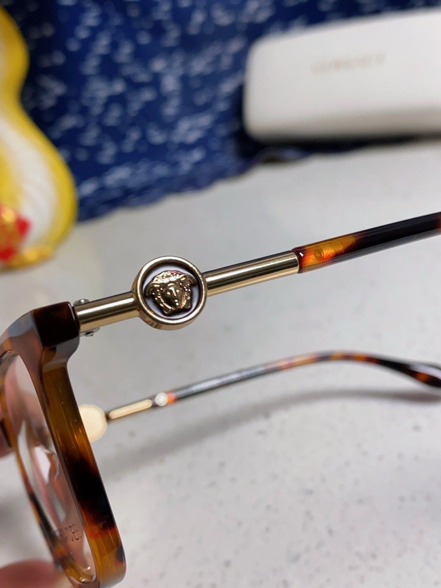 Versace Square Silver Lens Sunglasses for Men & Women - 449888 - detail image 7