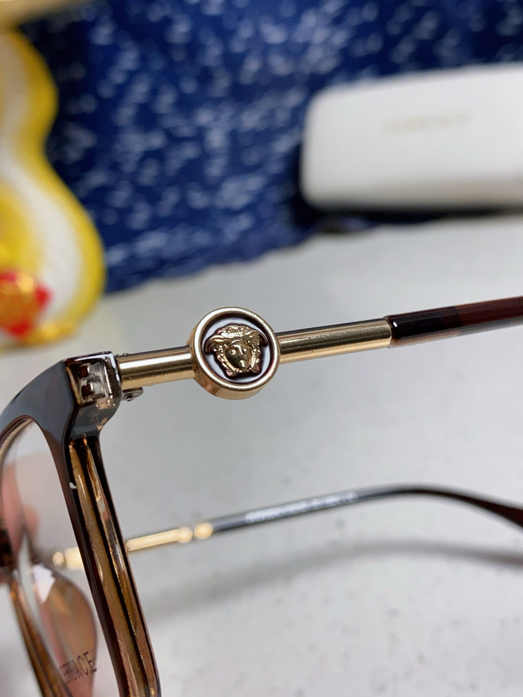 Versace Square Silver Lens Sunglasses for Men & Women - 449889 - detail image 7