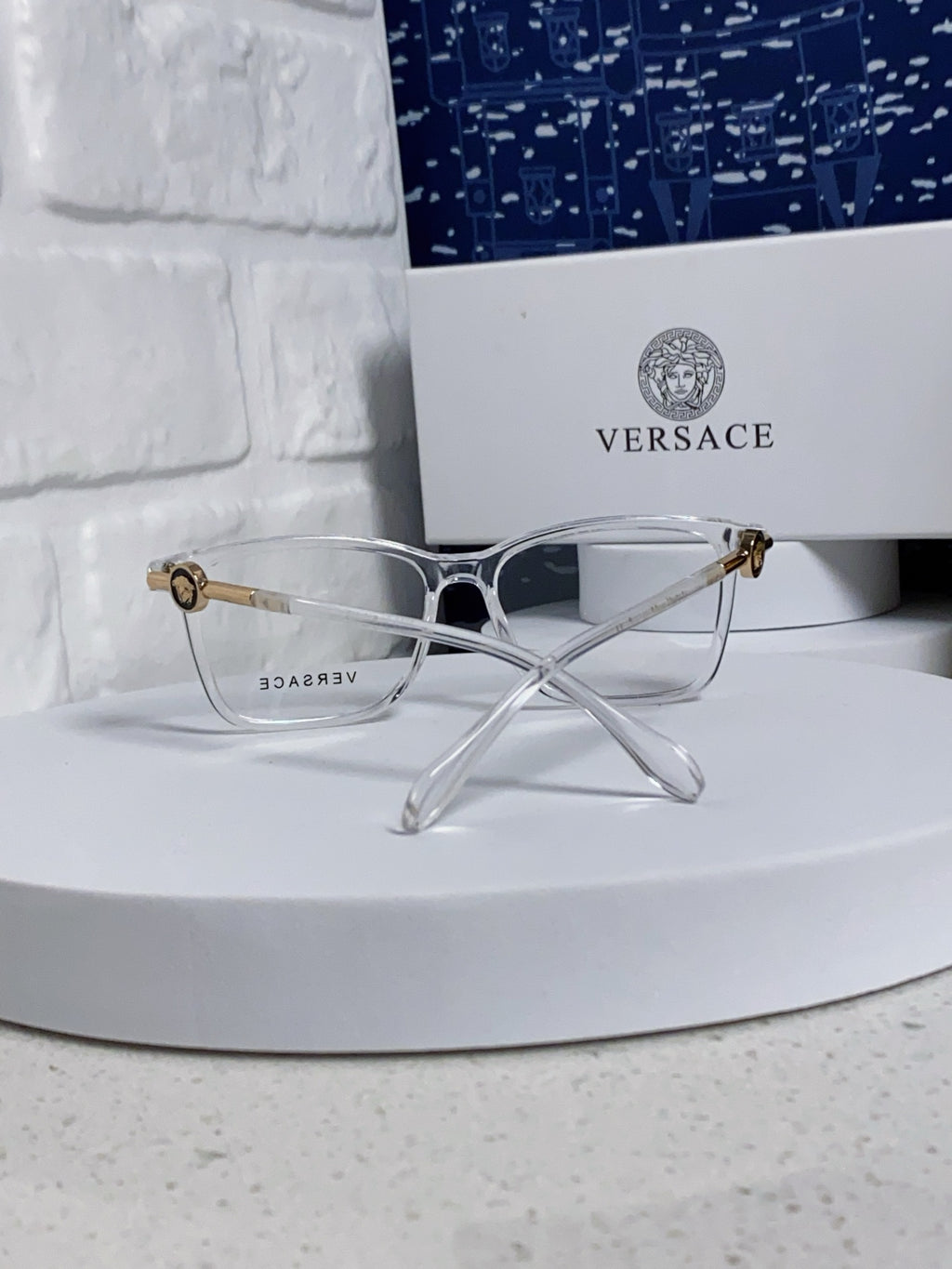 Versace Square Silver Lens Sunglasses for Men & Women - 449890 - detail image 3