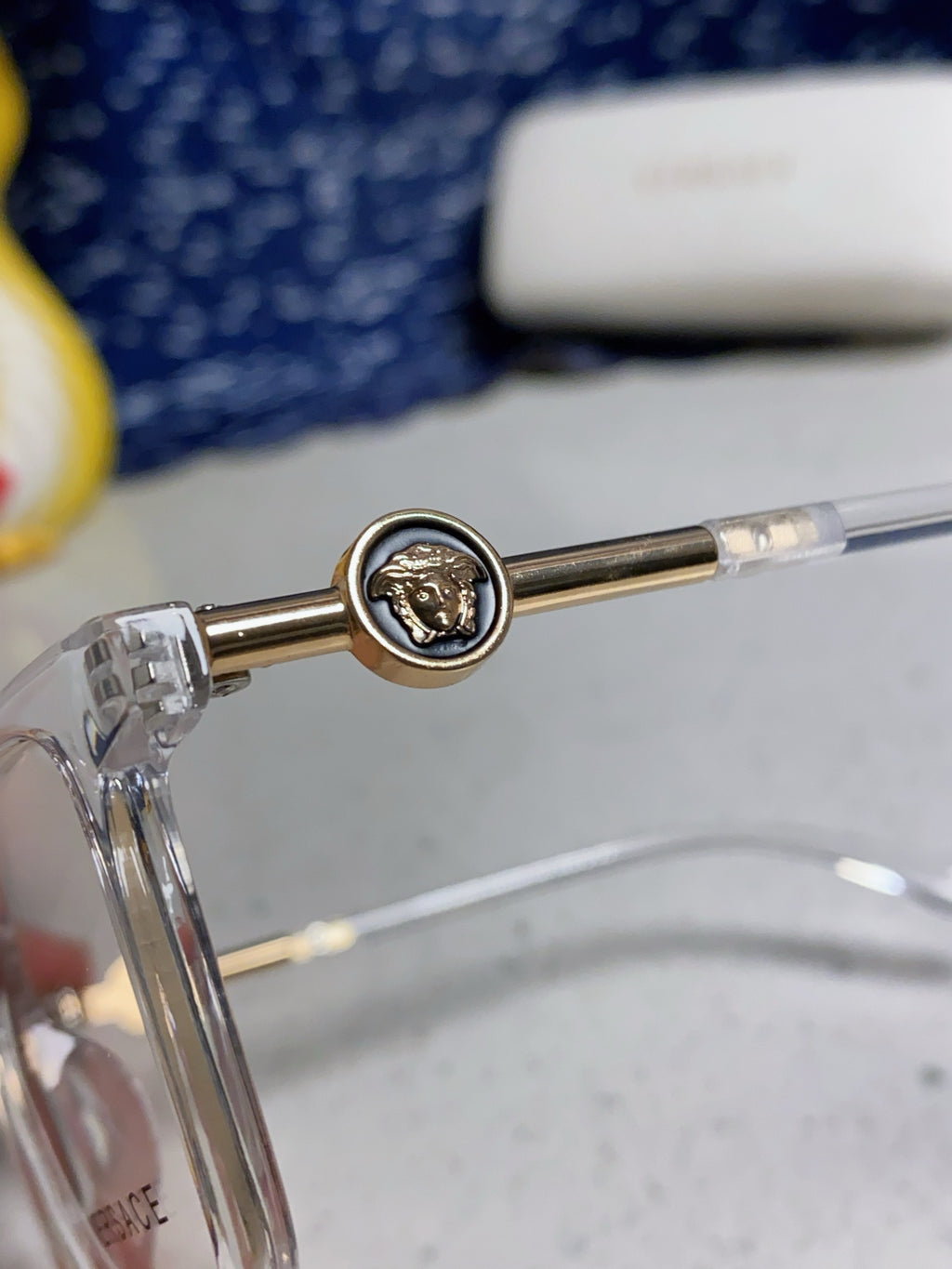 Versace Square Silver Lens Sunglasses for Men & Women - 449890 - detail image 7