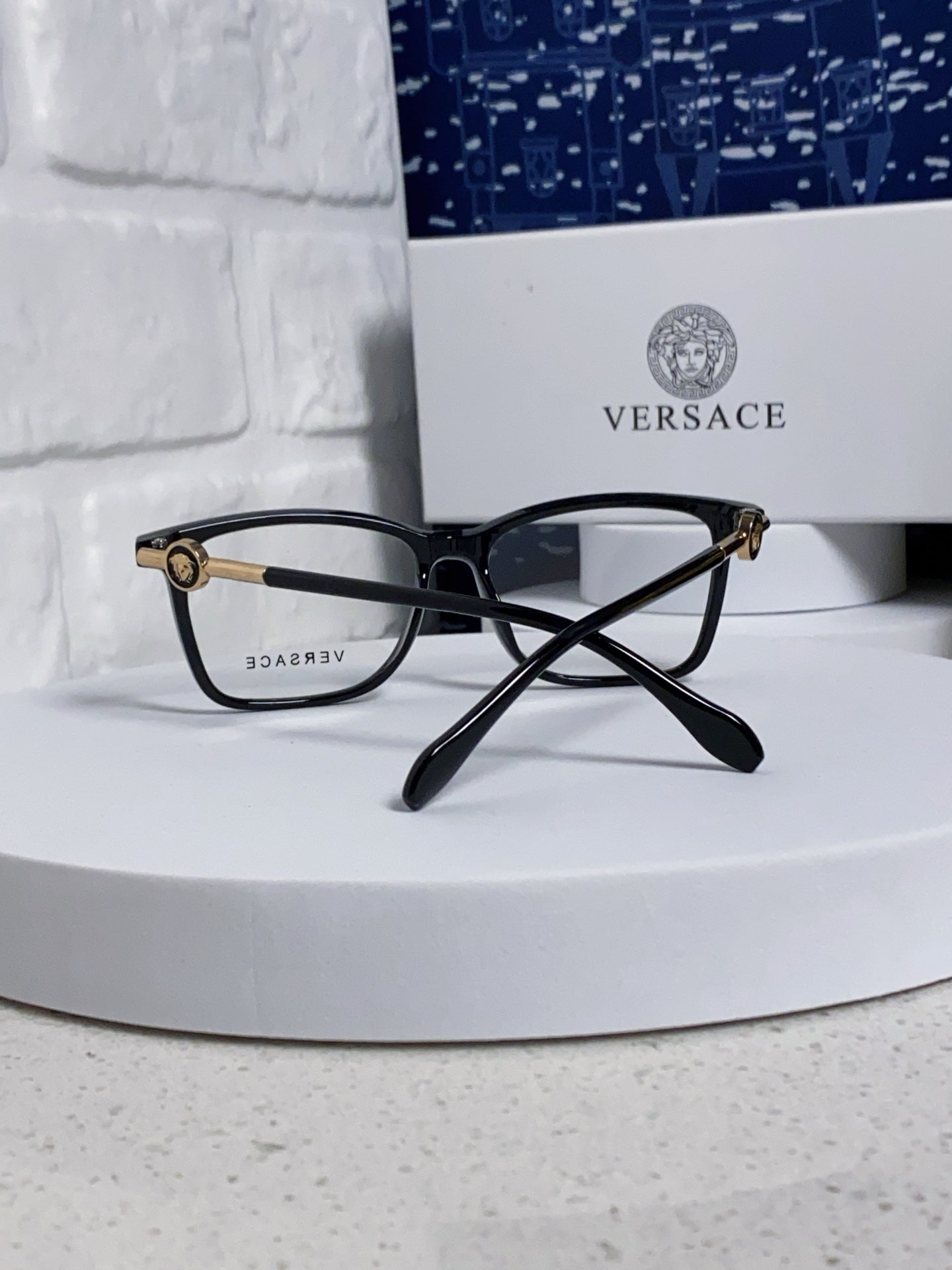 Versace Square Silver Lens Sunglasses for Men & Women - detail image 3
