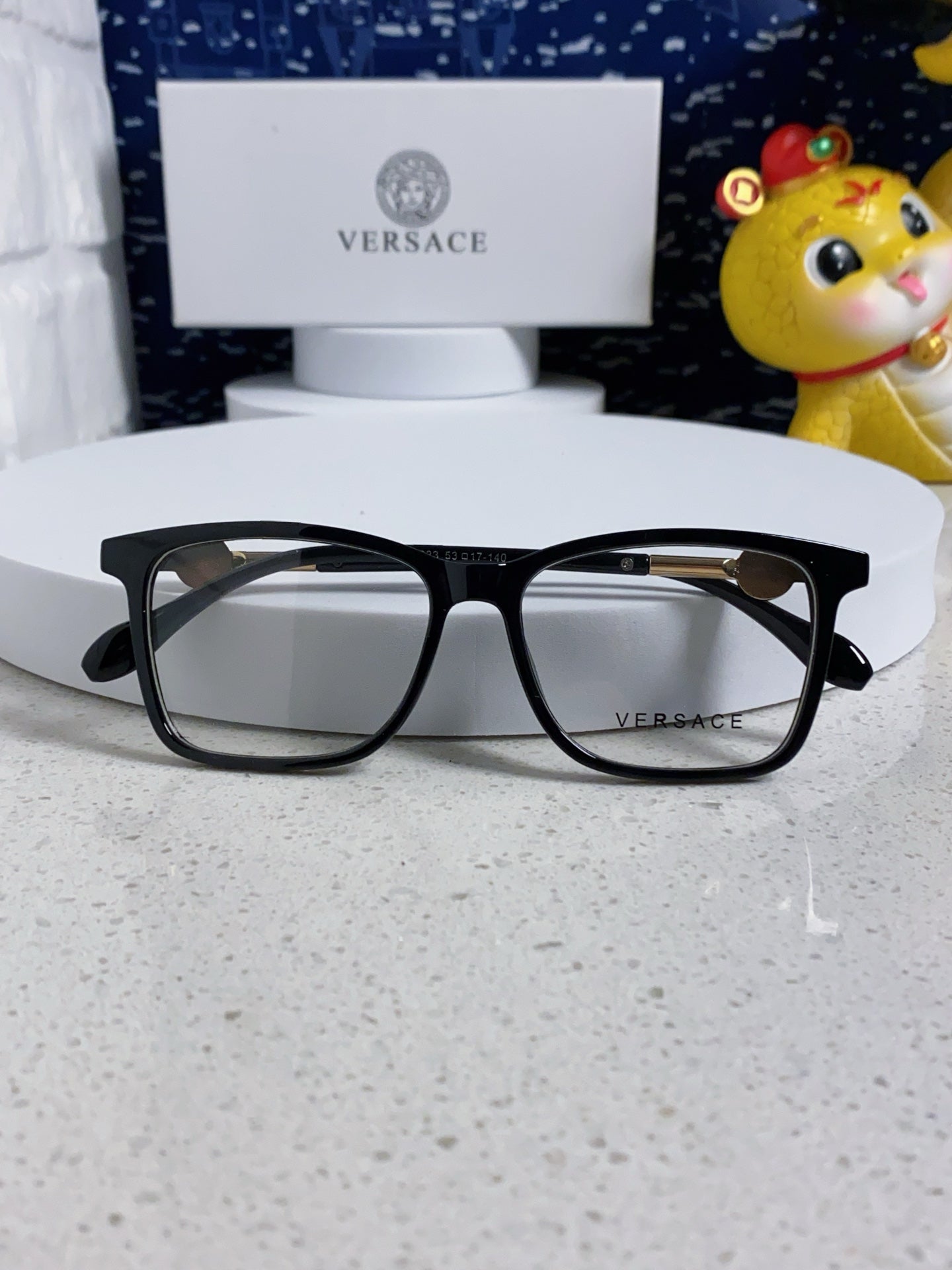 Versace Square Silver Lens Sunglasses for Men & Women - detail image 9