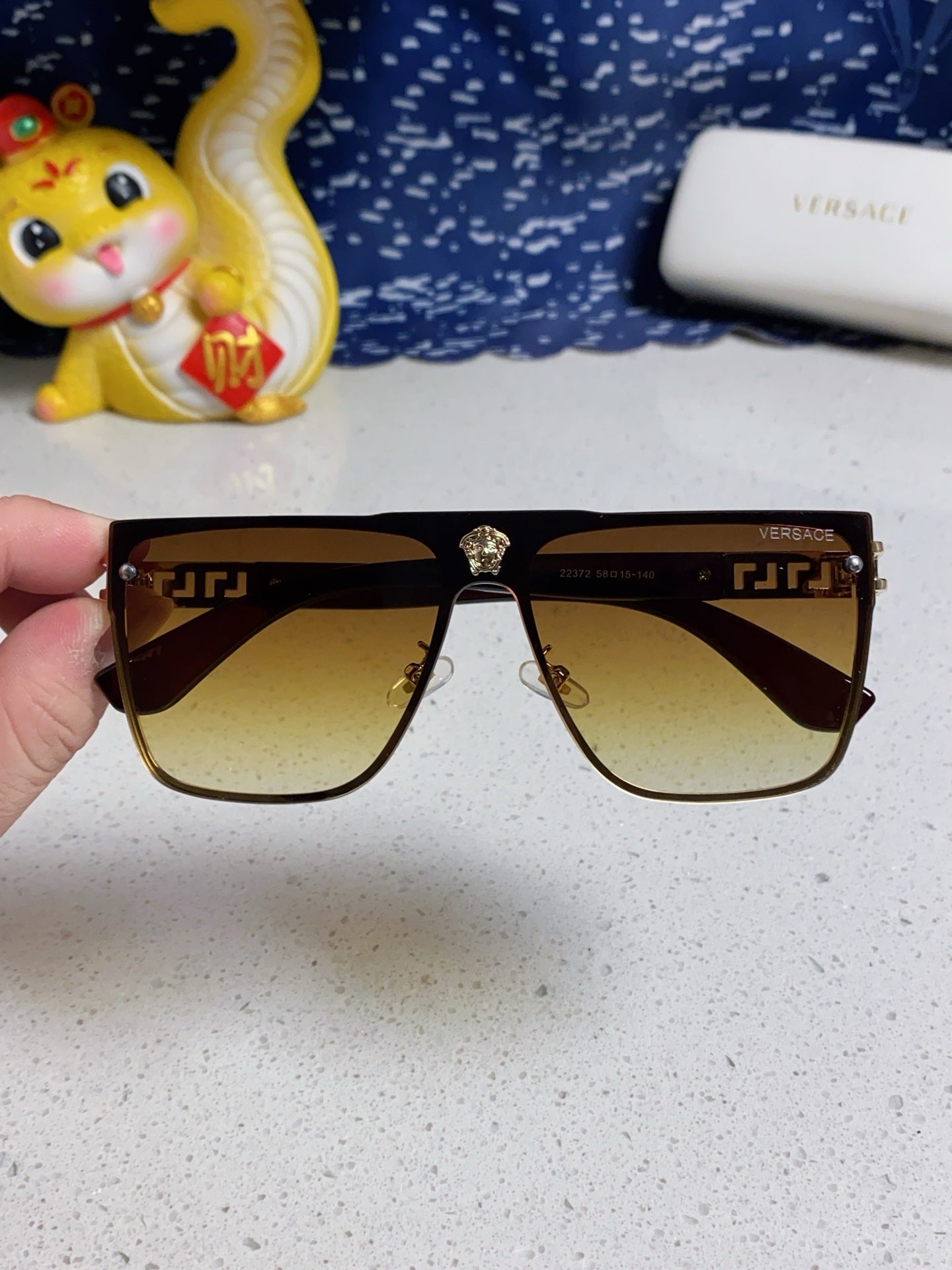 Versace Fashion Brown Lens Sunglasses for Men & Women - 449885 - detail image 4