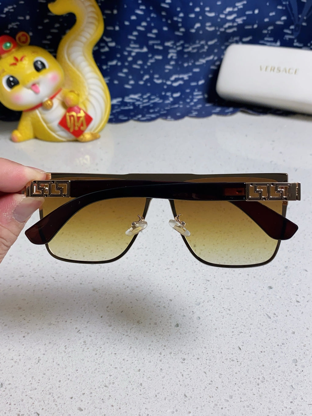 Versace Fashion Brown Lens Sunglasses for Men & Women - 449885 - detail image 5