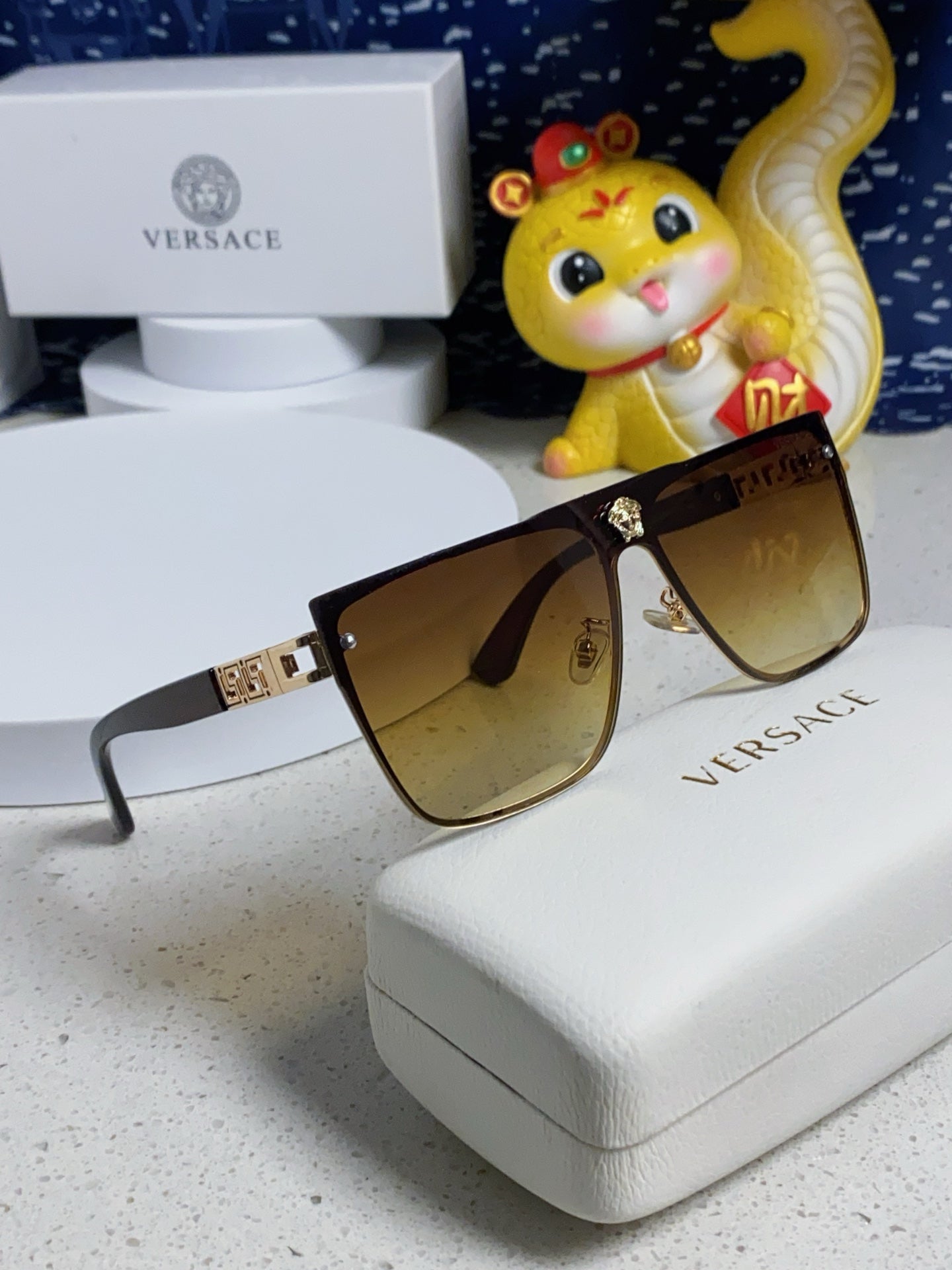Versace Fashion Brown Lens Sunglasses for Men & Women - 449885 - detail image 10